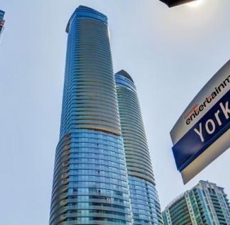 Condo Downtown, Cn Tower, Financial District Toronto Kültér fotó