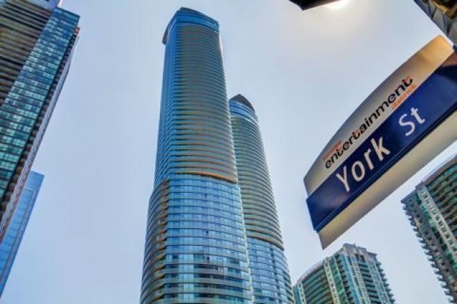 Condo Downtown, Cn Tower, Financial District Toronto Kültér fotó
