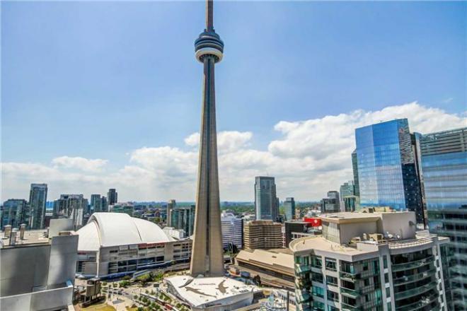 Condo Downtown, Cn Tower, Financial District Toronto Kültér fotó