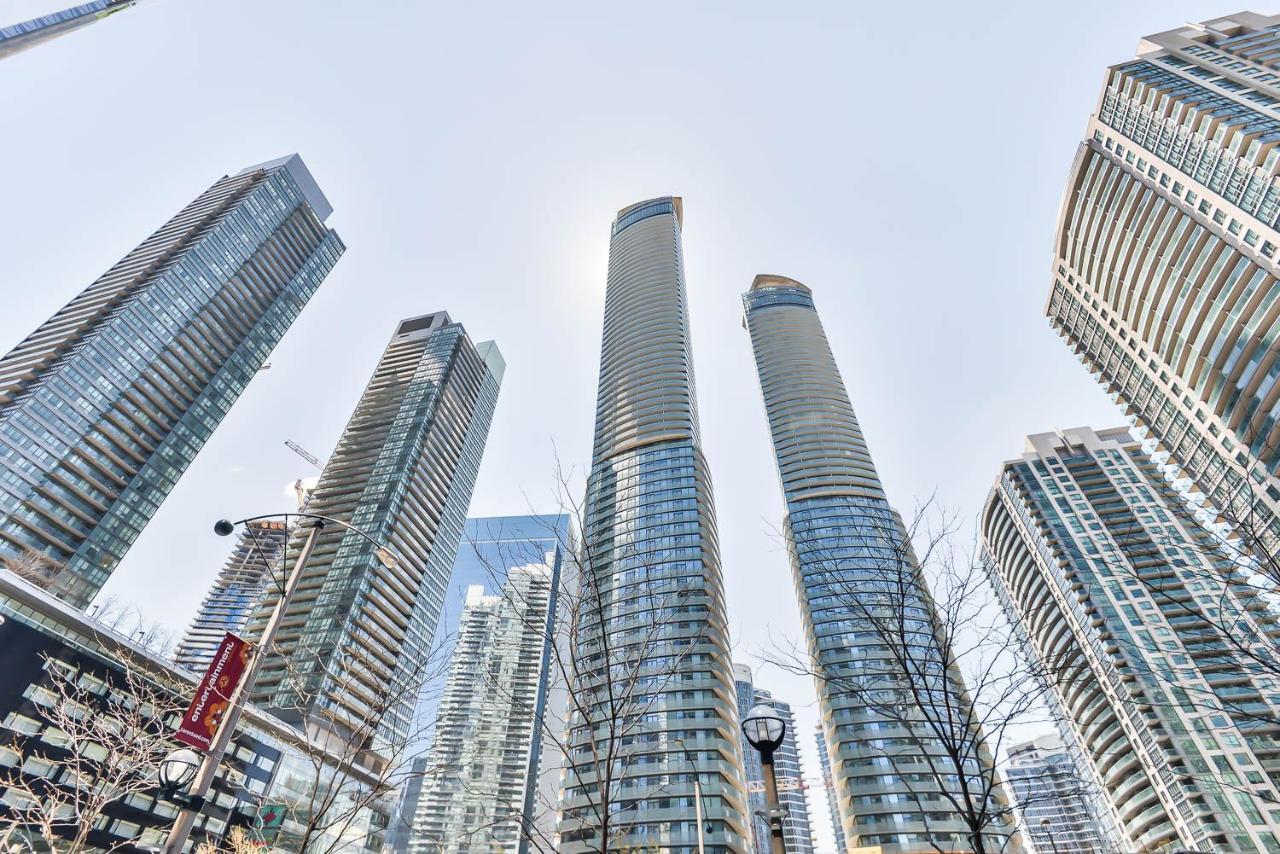 Condo Downtown, Cn Tower, Financial District Toronto Kültér fotó