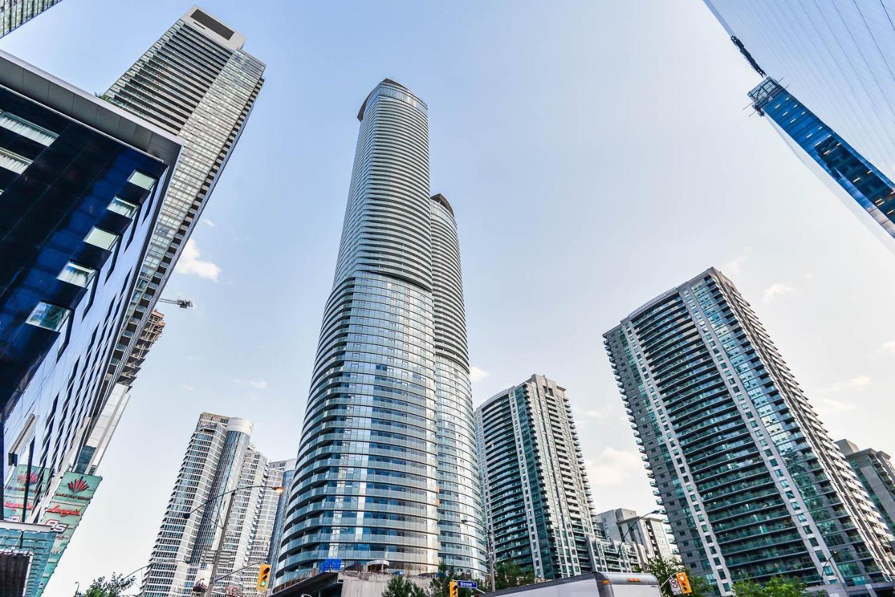 Condo Downtown, Cn Tower, Financial District Toronto Kültér fotó